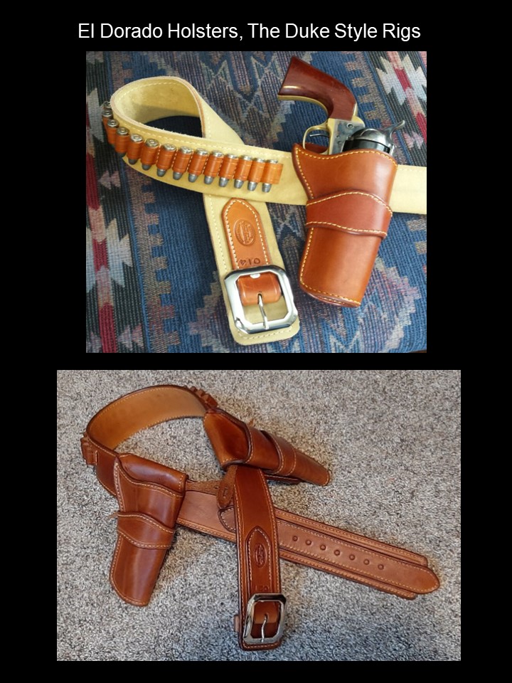 El Dorado Holsters, The Duke Style Rigs