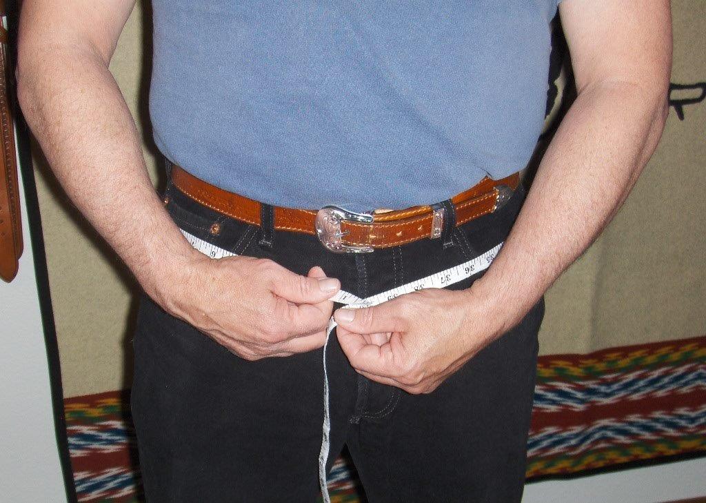 Measuring for Gun Belt