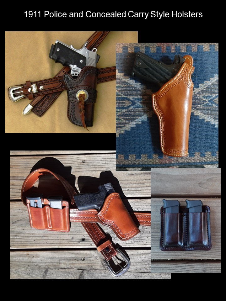 1911 Police and Concealed Carry Style Holsters