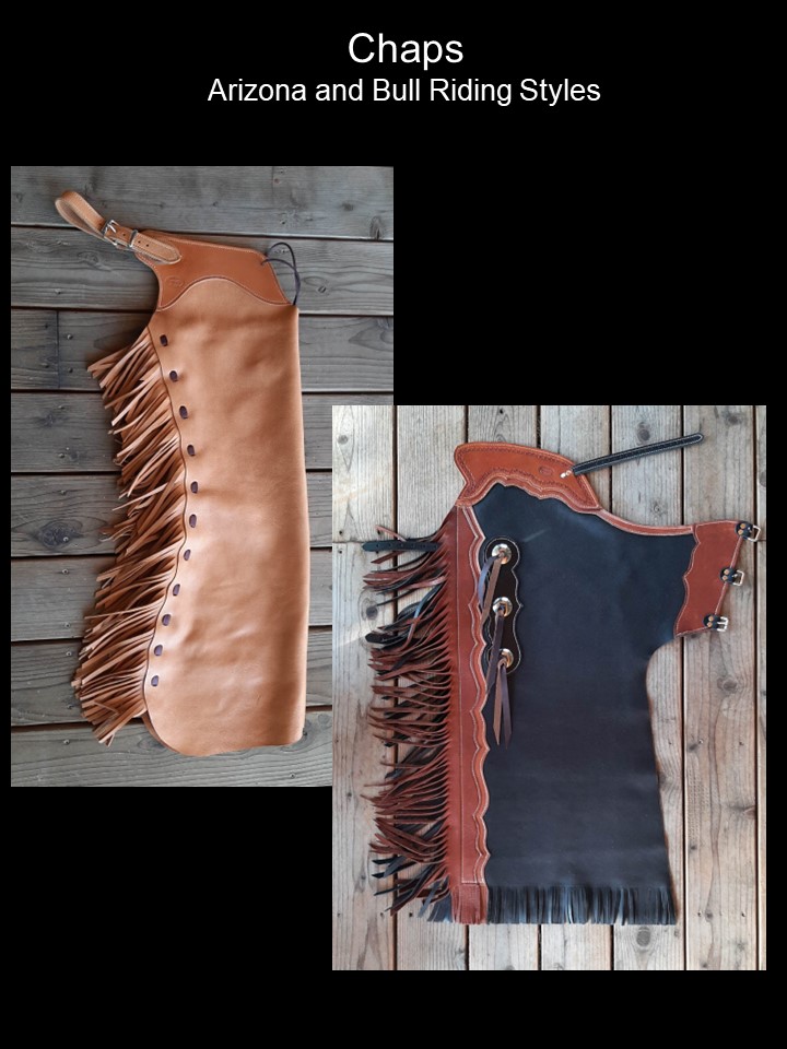 Chaps, Arizona and Bull Riding Styles